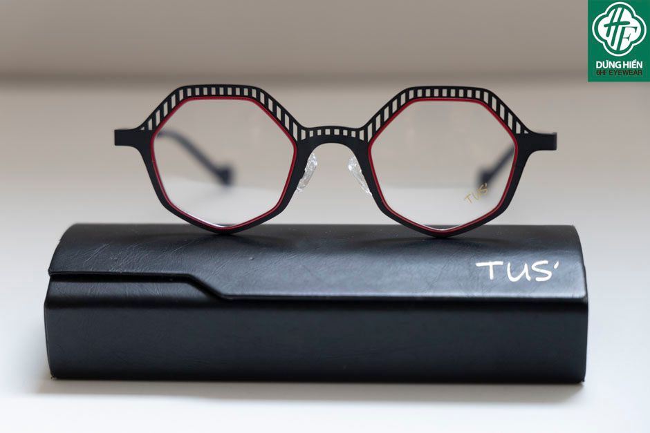  Vivid- 23220 #TUS' Gọng hợp kim hạn chế  rỉ sét - stainless steel  Eyeglasses ( độ lạ - unique) 