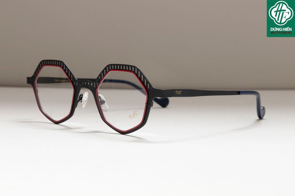  Vivid- 23220 #TUS' Gọng hợp kim hạn chế  rỉ sét - stainless steel  Eyeglasses ( độ lạ - unique) 