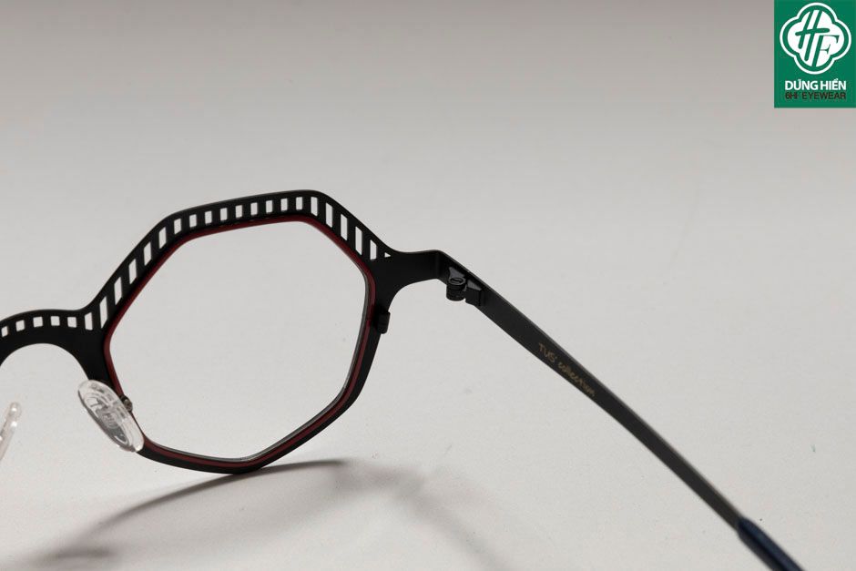  Vivid- 23220 #TUS' Gọng hợp kim hạn chế  rỉ sét - stainless steel  Eyeglasses ( độ lạ - unique) 