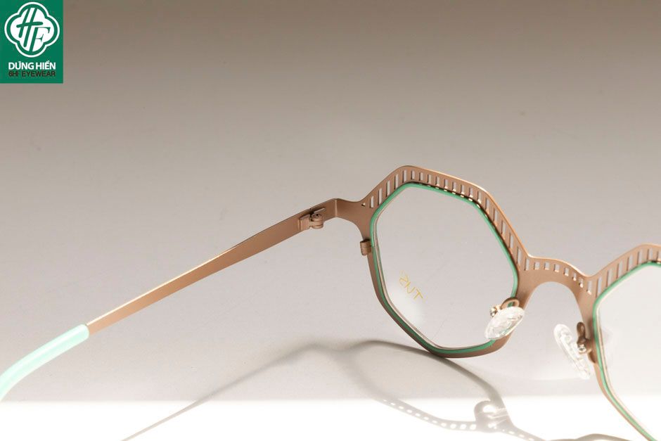  Vivid- 23220 #TUS' Gọng hợp kim hạn chế  rỉ sét - stainless steel  Eyeglasses ( độ lạ - unique) 