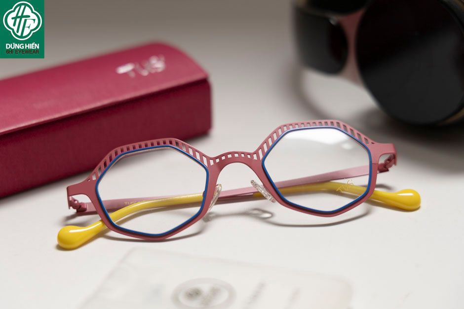  Vivid- 23220 #TUS' Gọng hợp kim hạn chế  rỉ sét - stainless steel  Eyeglasses ( độ lạ - unique) 