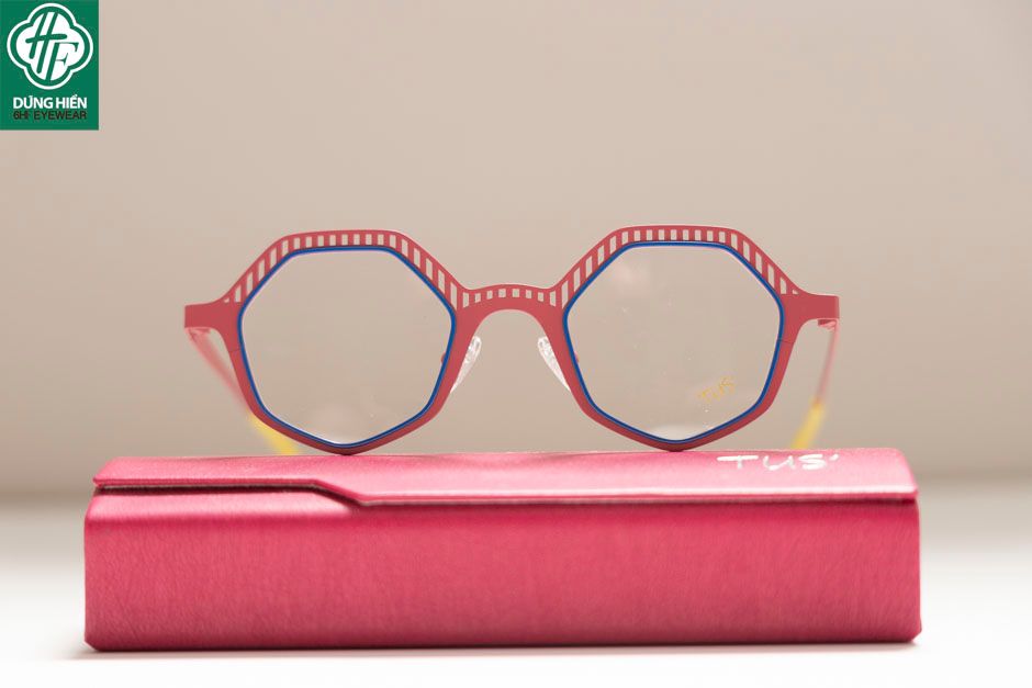  Vivid- 23220 #TUS' Gọng hợp kim hạn chế  rỉ sét - stainless steel  Eyeglasses ( độ lạ - unique) 