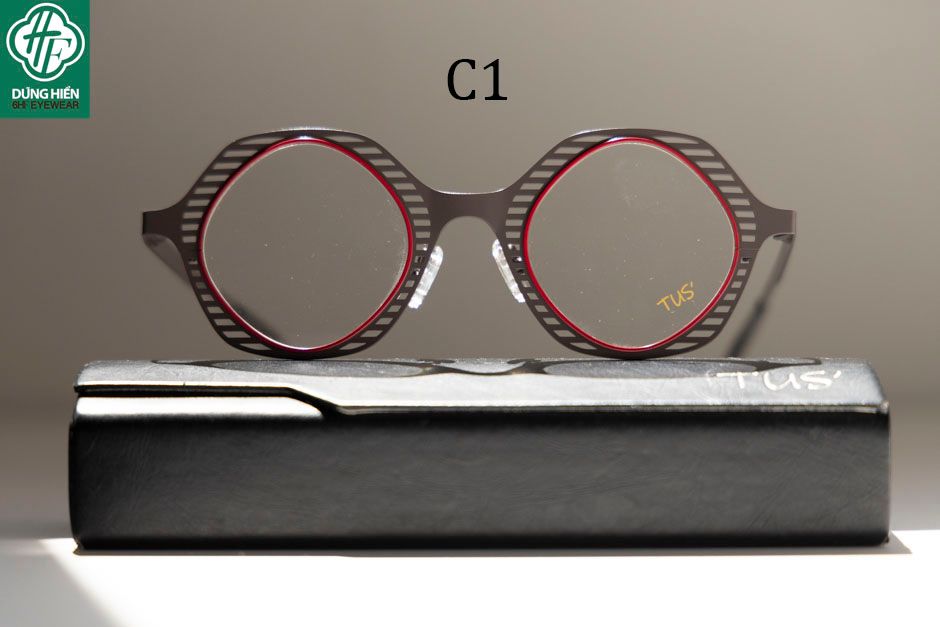  Vivid- 23221 #Gọng TUS' Alloy Eyewear:  Độ Lạ - Unique Mini 