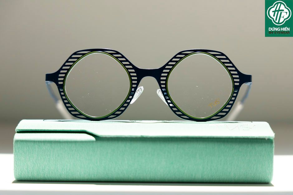  Vivid- 23221 #Gọng TUS' Alloy Eyewear:  Độ Lạ - Unique Mini 
