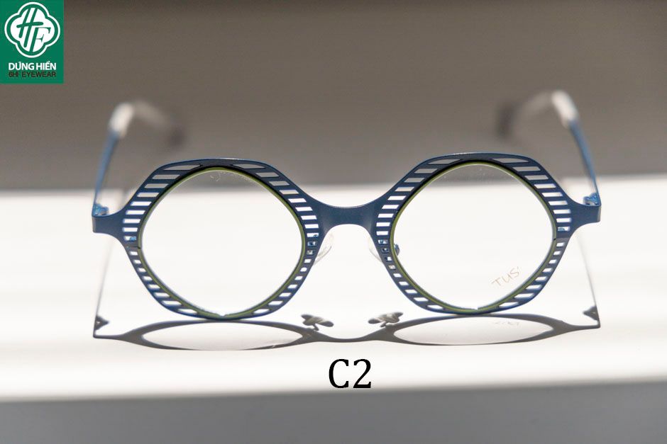  Vivid- 23221 #Gọng TUS' Alloy Eyewear:  Độ Lạ - Unique Mini 