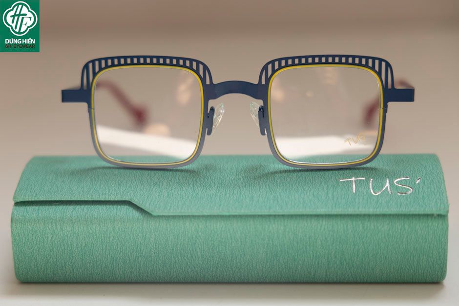  Vivid- 23223 #TUS' Gọng hợp kim hạn chế  rỉ sét - stainless steel  Eyeglasses ( độ lạ - unique) 