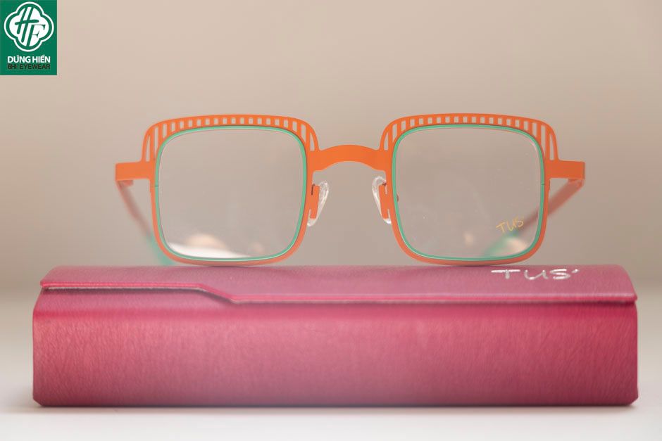 Vivid- 23223 #TUS' Gọng hợp kim hạn chế  rỉ sét - stainless steel  Eyeglasses ( độ lạ - unique) 