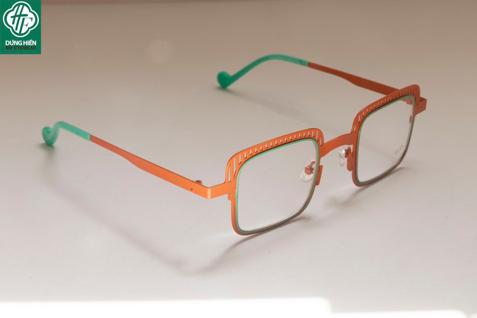  Vivid- 23223 #TUS' Gọng hợp kim hạn chế  rỉ sét - stainless steel  Eyeglasses ( độ lạ - unique) 