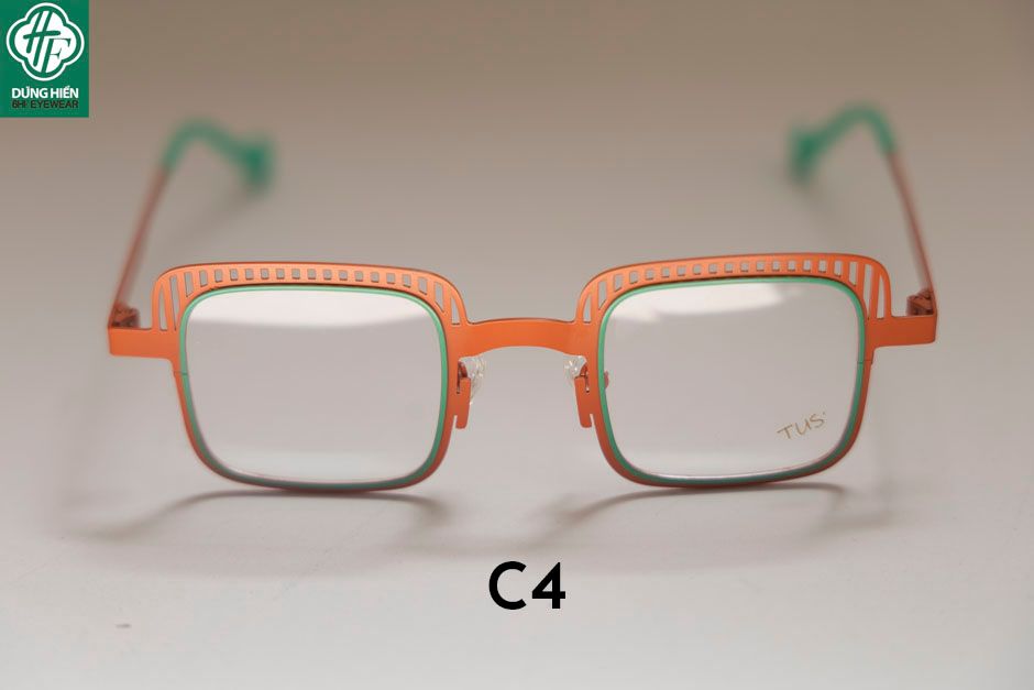  Vivid- 23223 #TUS' Gọng hợp kim hạn chế  rỉ sét - stainless steel  Eyeglasses ( độ lạ - unique) 