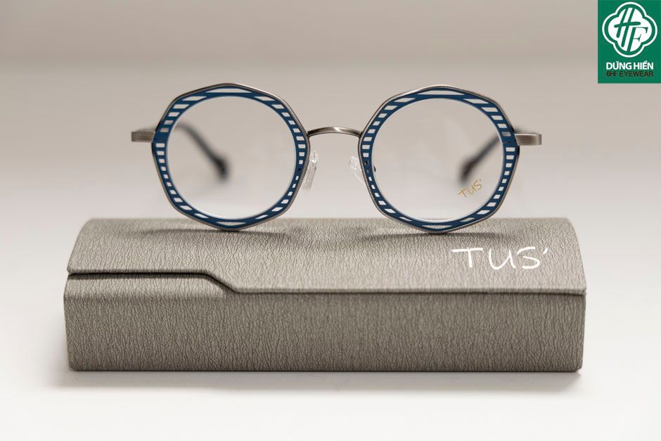  Vivid- 23224 #TUS' Gọng hợp kim hạn chế  rỉ sét - stainless steel  Eyeglasses ( độ lạ - unique) 