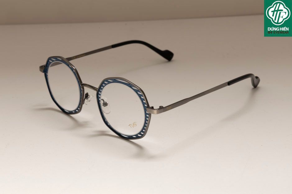  Vivid- 23224 #TUS' Gọng hợp kim hạn chế  rỉ sét - stainless steel  Eyeglasses ( độ lạ - unique) 
