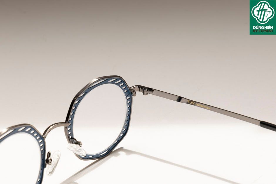  Vivid- 23224 #TUS' Gọng hợp kim hạn chế  rỉ sét - stainless steel  Eyeglasses ( độ lạ - unique) 