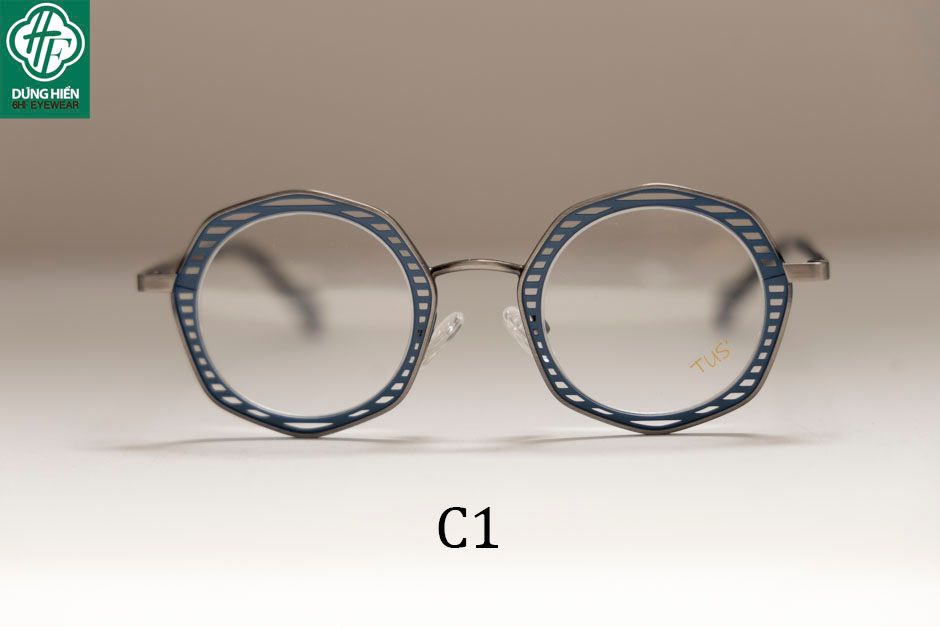  Vivid- 23224 #TUS' Gọng hợp kim hạn chế  rỉ sét - stainless steel  Eyeglasses ( độ lạ - unique) 