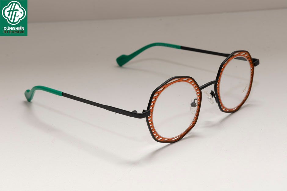  Vivid- 23224 #TUS' Gọng hợp kim hạn chế  rỉ sét - stainless steel  Eyeglasses ( độ lạ - unique) 