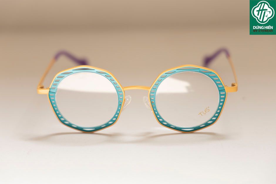  Vivid- 23224 #TUS' Gọng hợp kim hạn chế  rỉ sét - stainless steel  Eyeglasses ( độ lạ - unique) 