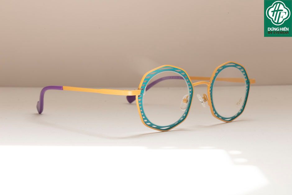  Vivid- 23224 #TUS' Gọng hợp kim hạn chế  rỉ sét - stainless steel  Eyeglasses ( độ lạ - unique) 
