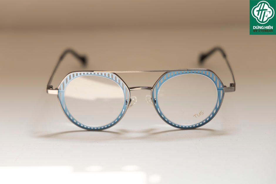  Vivid- 23226 #TUS' Gọng hợp kim hạn chế  rỉ sét - stainless steel  Eyeglasses ( độ lạ - unique) 