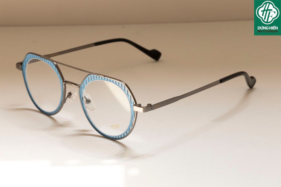  Vivid- 23226 #TUS' Gọng hợp kim hạn chế  rỉ sét - stainless steel  Eyeglasses ( độ lạ - unique) 