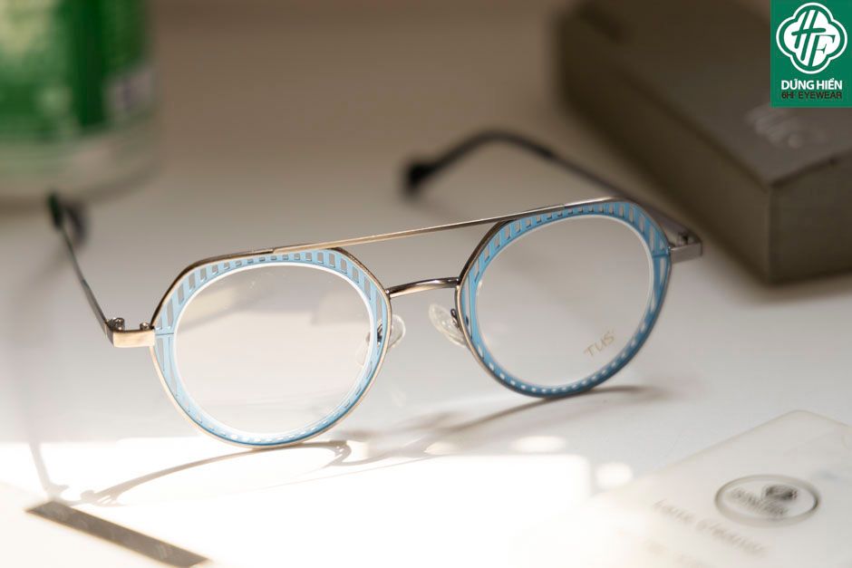  Vivid- 23226 #TUS' Gọng hợp kim hạn chế  rỉ sét - stainless steel  Eyeglasses ( độ lạ - unique) 