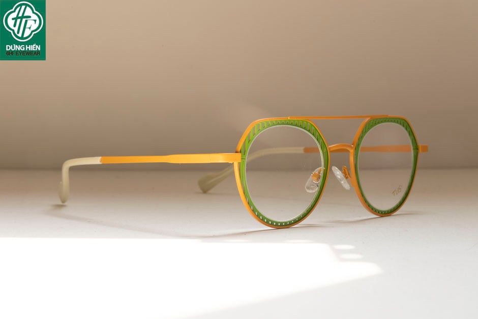  Vivid- 23226 #TUS' Gọng hợp kim hạn chế  rỉ sét - stainless steel  Eyeglasses ( độ lạ - unique) 