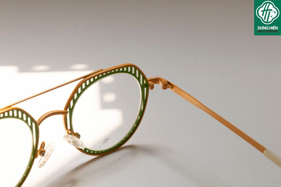  Vivid- 23226 #TUS' Gọng hợp kim hạn chế  rỉ sét - stainless steel  Eyeglasses ( độ lạ - unique) 