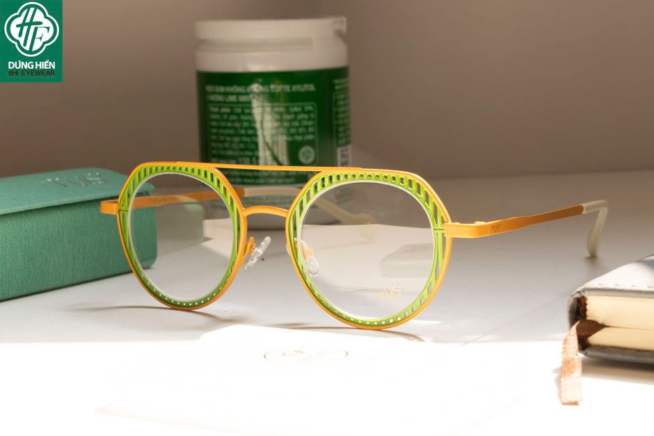  Vivid- 23226 #TUS' Gọng hợp kim hạn chế  rỉ sét - stainless steel  Eyeglasses ( độ lạ - unique) 