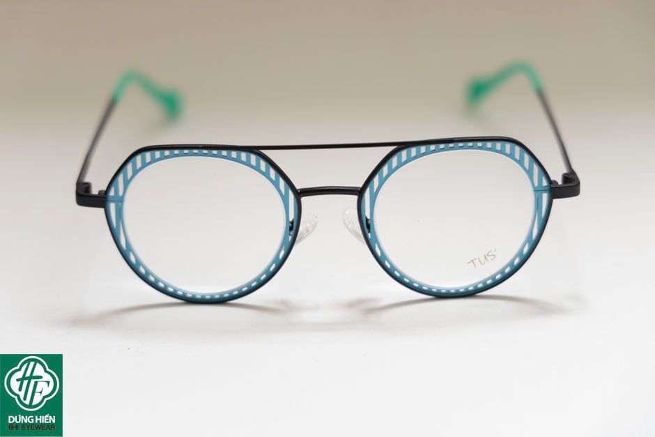  Vivid- 23226 #TUS' Gọng hợp kim hạn chế  rỉ sét - stainless steel  Eyeglasses ( độ lạ - unique) 
