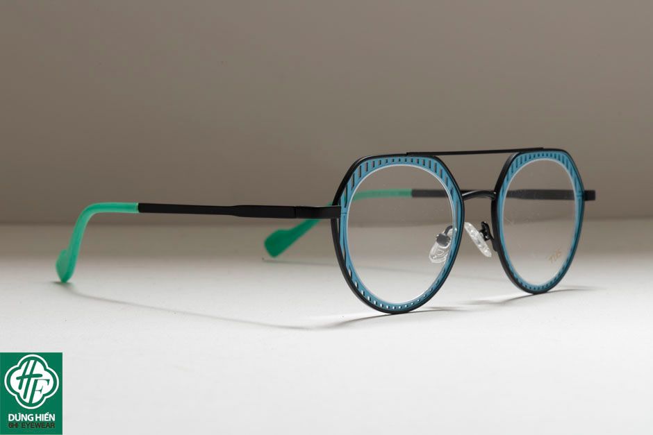  Vivid- 23226 #TUS' Gọng hợp kim hạn chế  rỉ sét - stainless steel  Eyeglasses ( độ lạ - unique) 