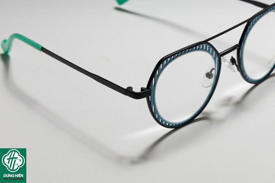  Vivid- 23226 #TUS' Gọng hợp kim hạn chế  rỉ sét - stainless steel  Eyeglasses ( độ lạ - unique) 
