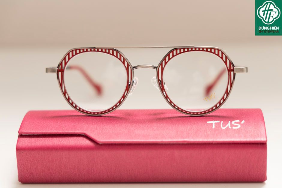  Vivid- 23226 #TUS' Gọng hợp kim hạn chế  rỉ sét - stainless steel  Eyeglasses ( độ lạ - unique) 