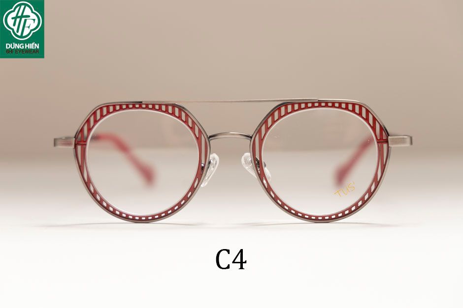  Vivid- 23226 #TUS' Gọng hợp kim hạn chế  rỉ sét - stainless steel  Eyeglasses ( độ lạ - unique) 