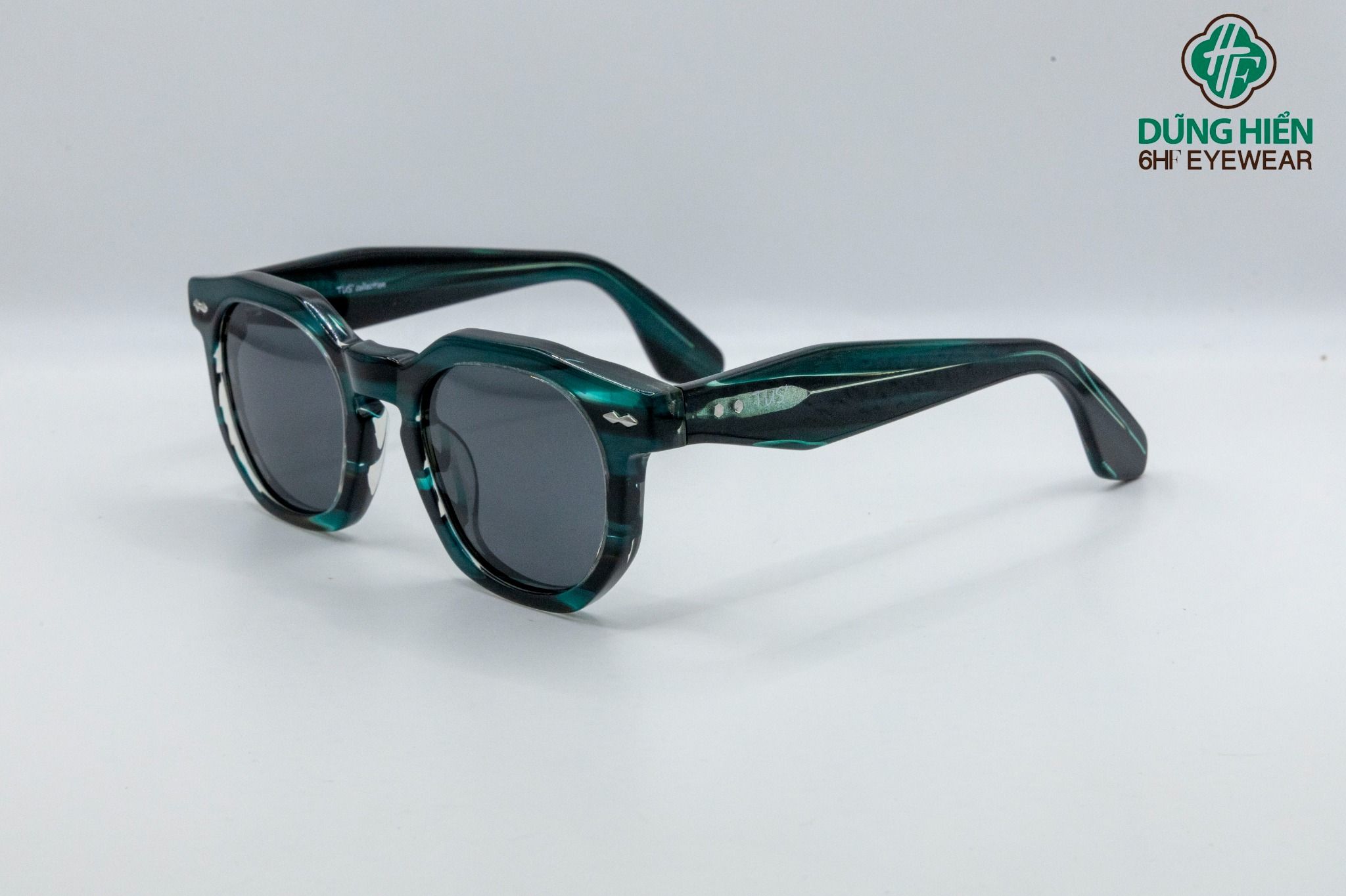 XB 8009 #TUS'  Mát phân cực -acetate polarized Sunglasses 