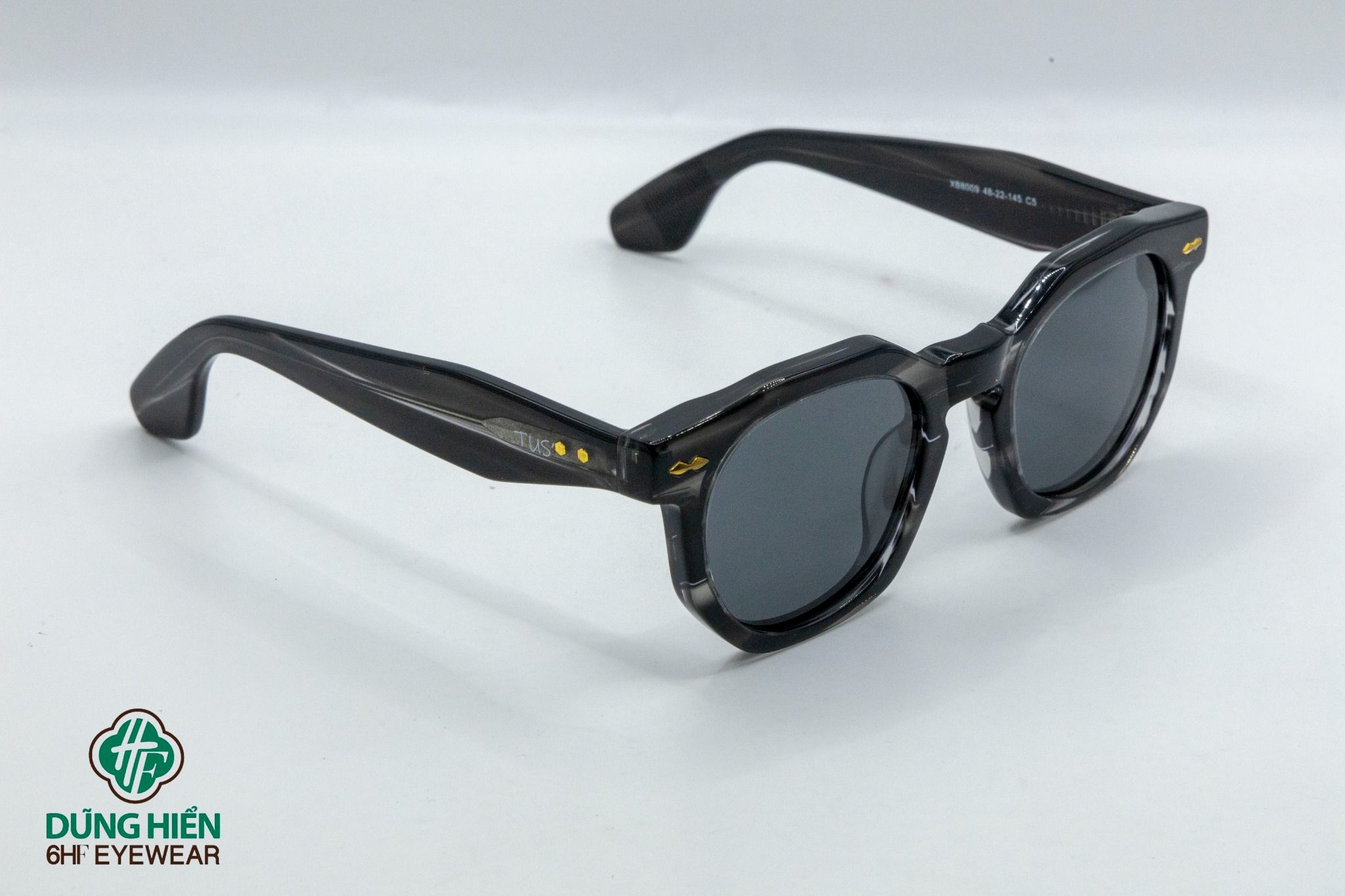  XB 8009 #TUS'  Mát phân cực -acetate polarized Sunglasses 