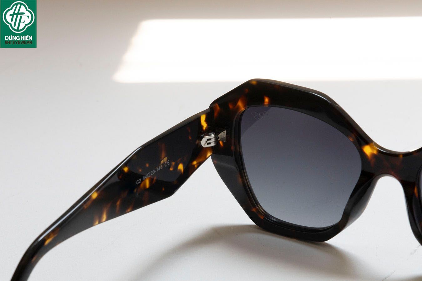  TUS'   YD 1071  Kính Mát Acetate Tròng Phân Cực_Polarized Sunglasses 