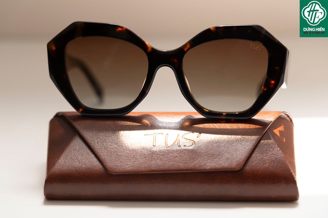  TUS'   YD 1071  Kính Mát Acetate Tròng Phân Cực_Polarized Sunglasses 