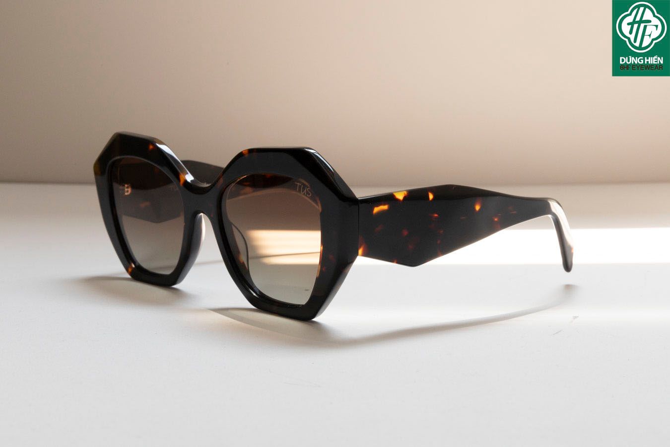 TUS'   YD 1071  Kính Mát Acetate Tròng Phân Cực_Polarized Sunglasses 