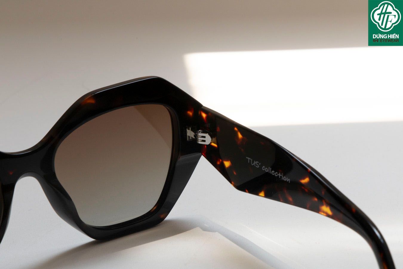  TUS'   YD 1071  Kính Mát Acetate Tròng Phân Cực_Polarized Sunglasses 