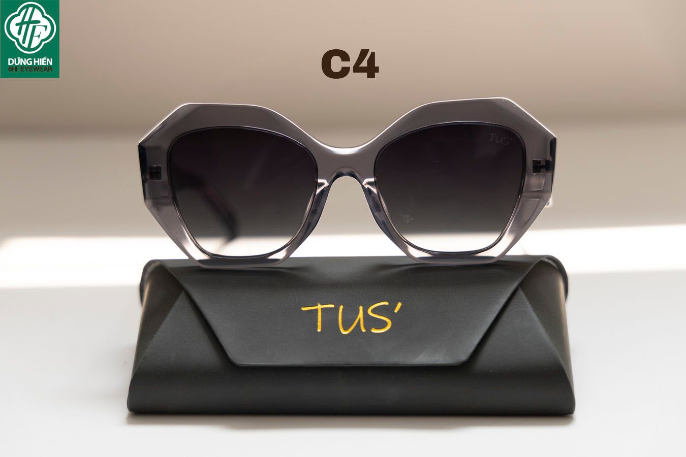  TUS'   YD 1071  Kính Mát Acetate Tròng Phân Cực_Polarized Sunglasses 