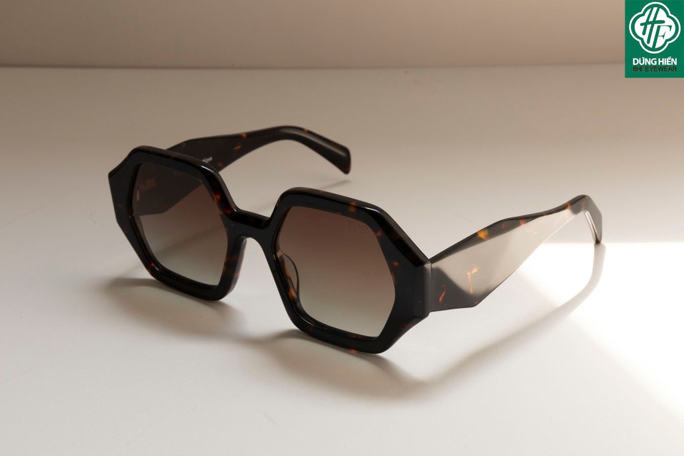  TUS'   YD 1072 #  Kính Mát Acetate Tròng Phân Cực_Polarized Sunglasses 