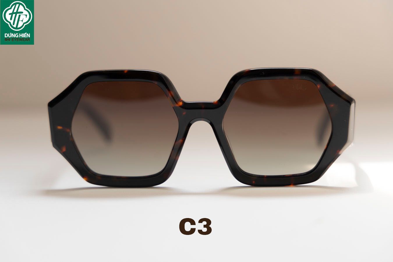  TUS'   YD 1072 #  Kính Mát Acetate Tròng Phân Cực_Polarized Sunglasses 