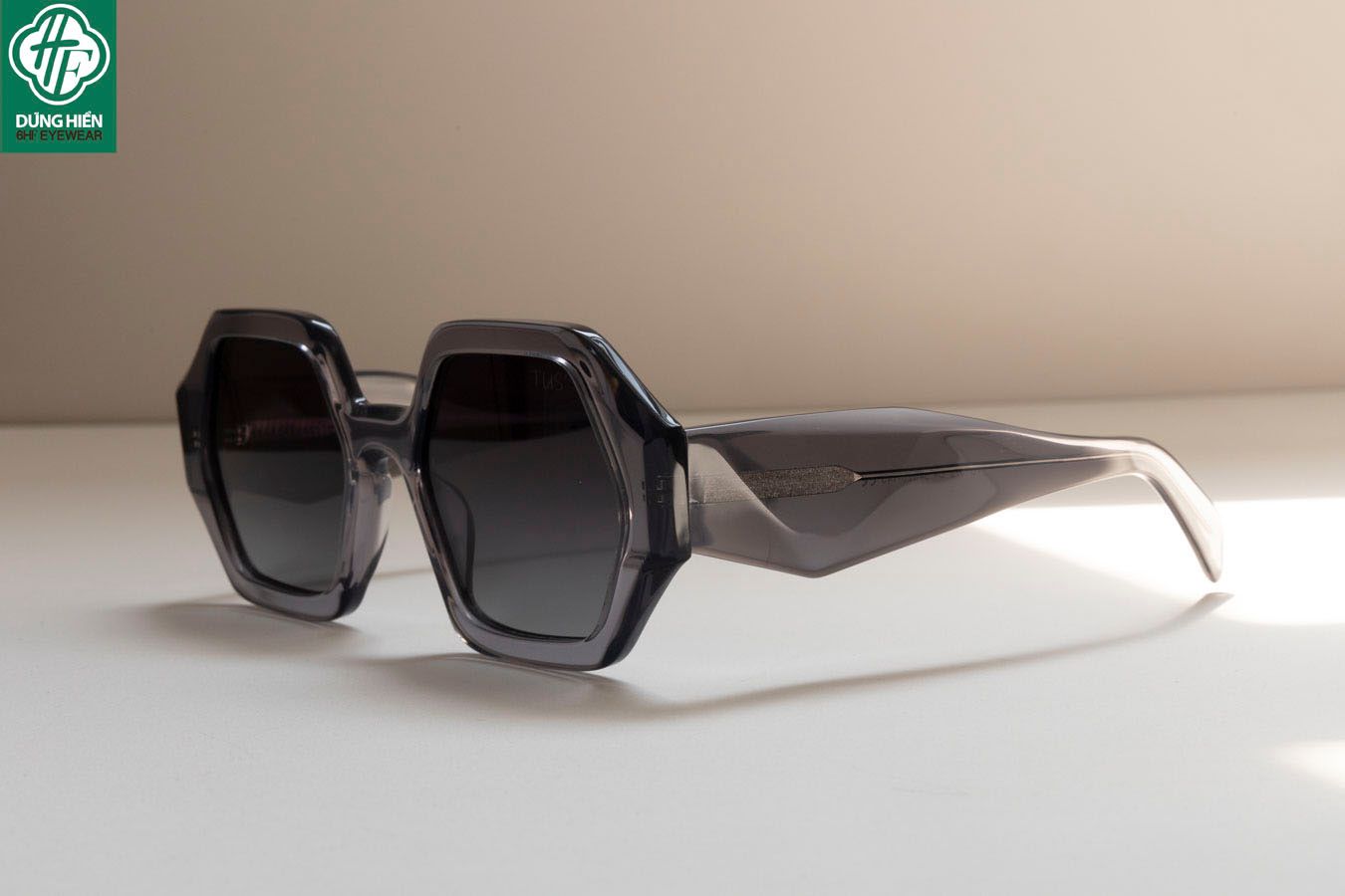  TUS'   YD 1072 #  Kính Mát Acetate Tròng Phân Cực_Polarized Sunglasses 