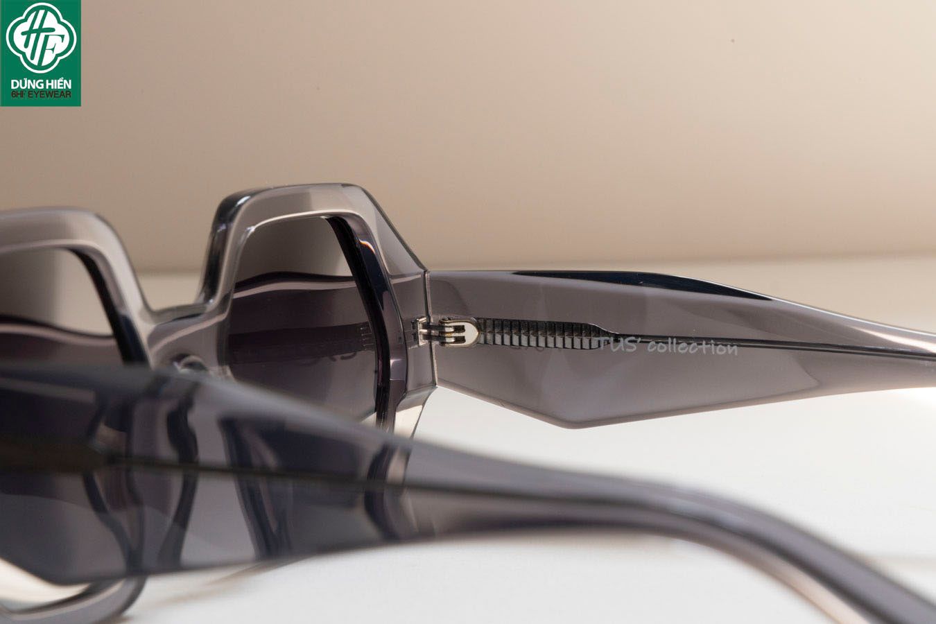  TUS'   YD 1072 #  Kính Mát Acetate Tròng Phân Cực_Polarized Sunglasses 