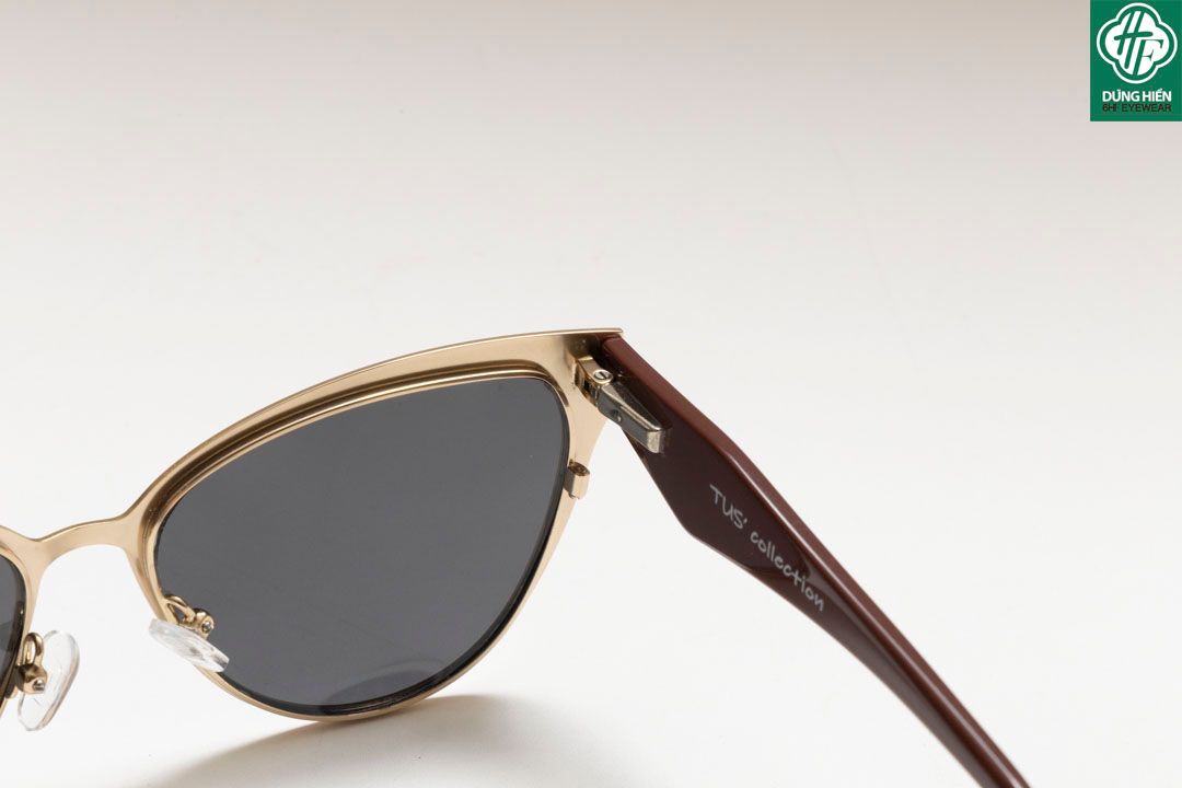  TUS - YD 1107 # Kính mát xi phân cực metal+ Polarized Sunglasses 