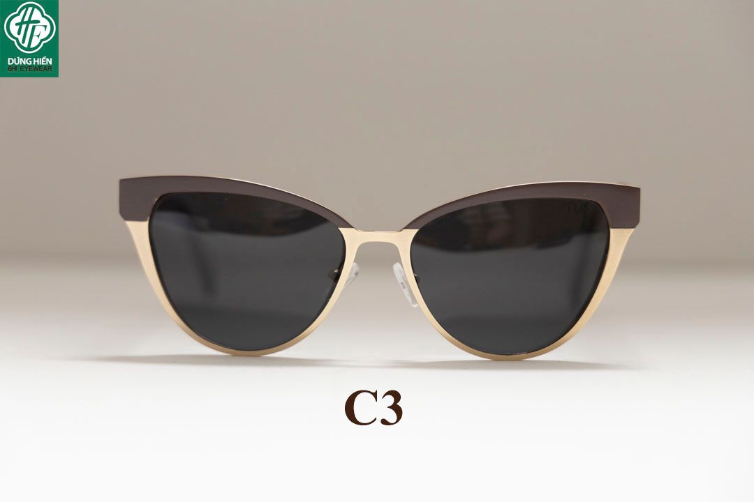  TUS - YD 1107 # Kính mát xi phân cực metal+ Polarized Sunglasses 