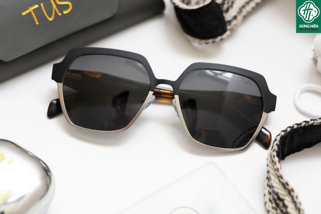  TUS - YD 1110 #  Kính mát xi phân cực metal+ Polarized Sunglasses 