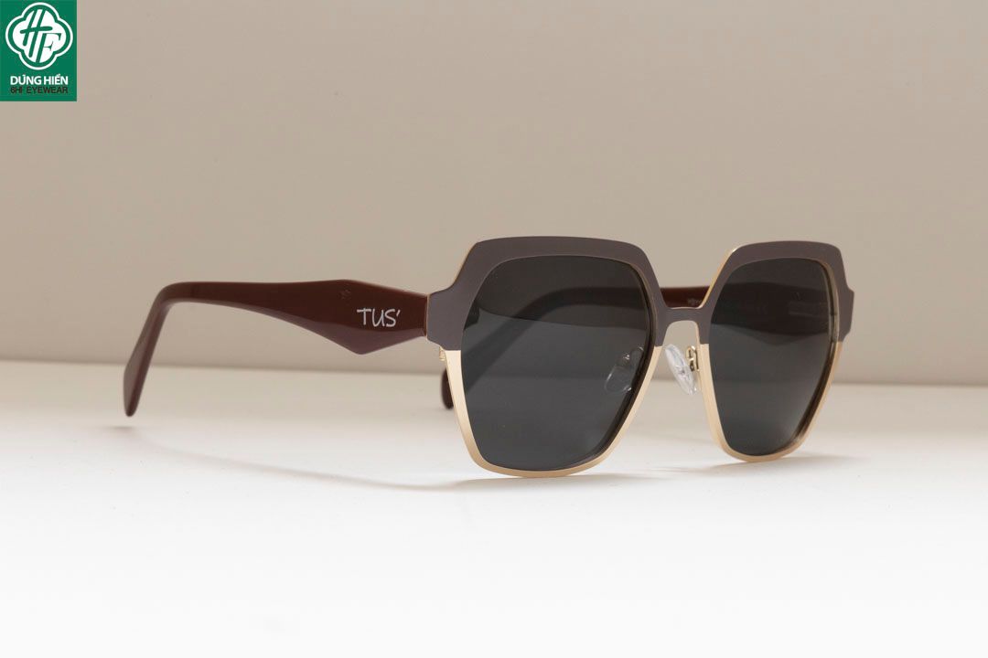  TUS - YD 1110 #  Kính mát xi phân cực metal+ Polarized Sunglasses 
