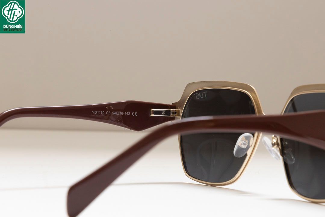  TUS - YD 1110 #  Kính mát xi phân cực metal+ Polarized Sunglasses 