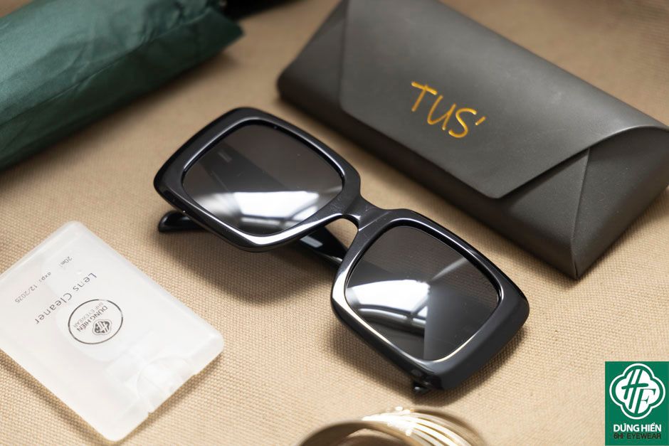  TUS'   YD 1113 # Kính Mát Acetate Tròng Phân Cực_Polarized Sunglasses 