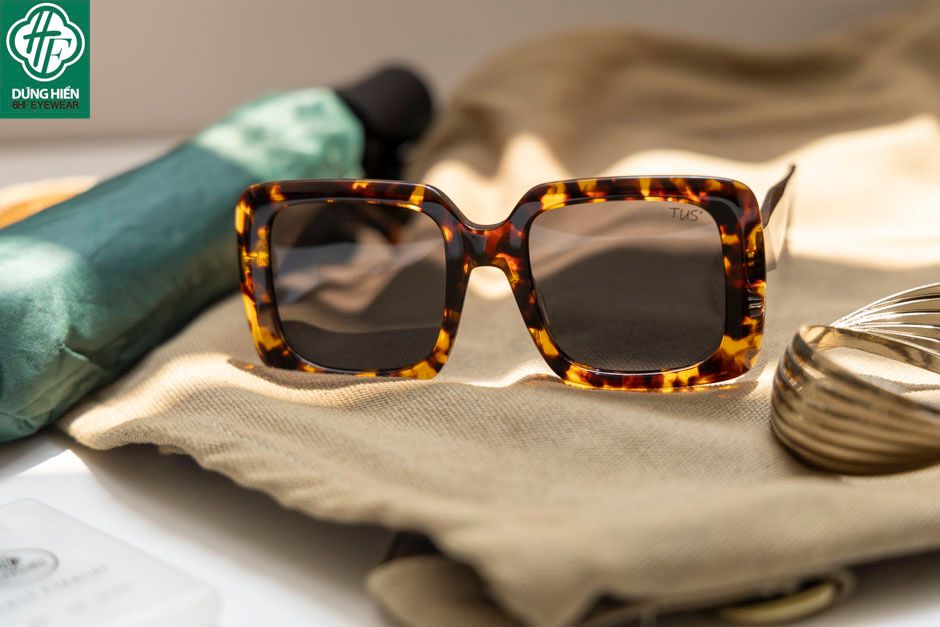  TUS'   YD 1113 # Kính Mát Acetate Tròng Phân Cực_Polarized Sunglasses 