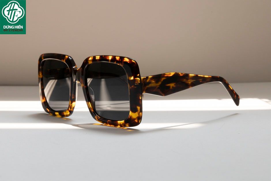  TUS'   YD 1113 # Kính Mát Acetate Tròng Phân Cực_Polarized Sunglasses 